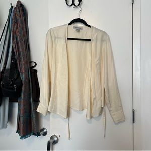 Alfani Silk Wrap Top